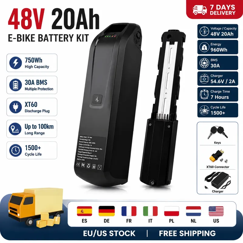 Ebike Battery 48V 20Ah Hailong - Аккумулятор Hailong для электровелосипеда 36В 48В