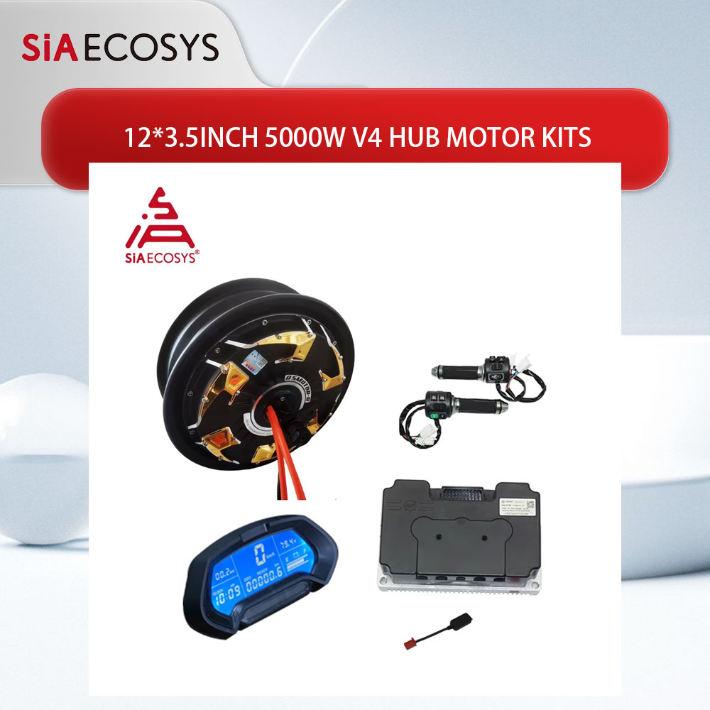 72V 5000W Hub Motor Kit - Двигатель QS 12*3,5 дюйма 5000 Вт