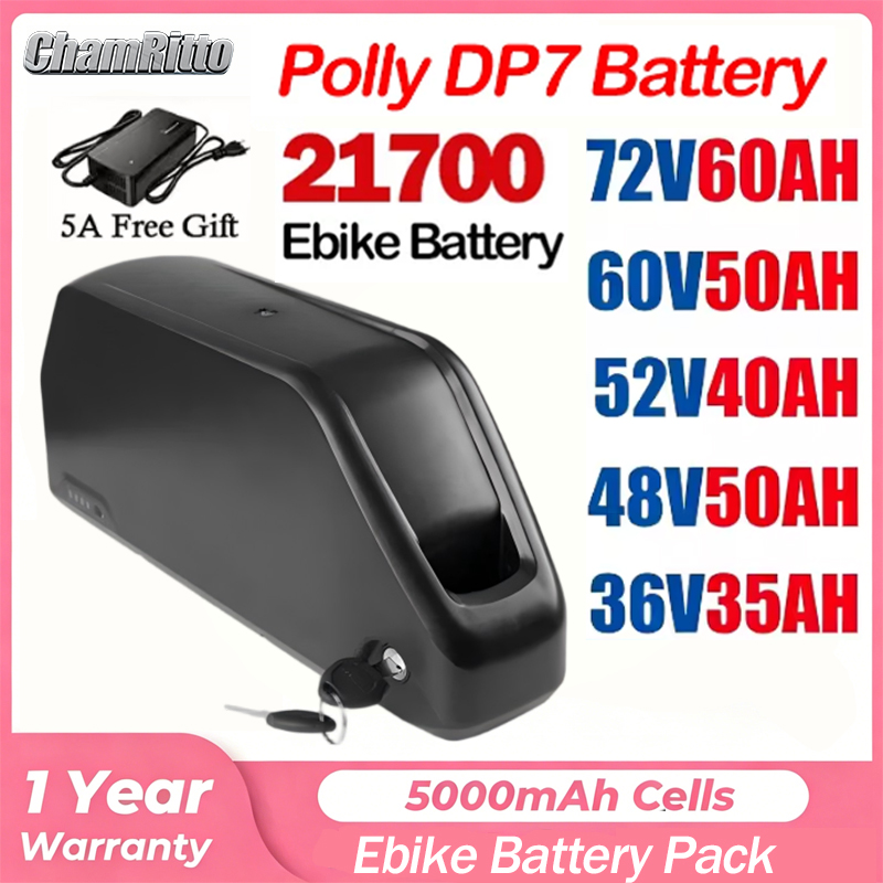 Electric Bicycle Battery 72V 30Ah - Аккумулятор Hailong Polly 52В 50Ач (совместим