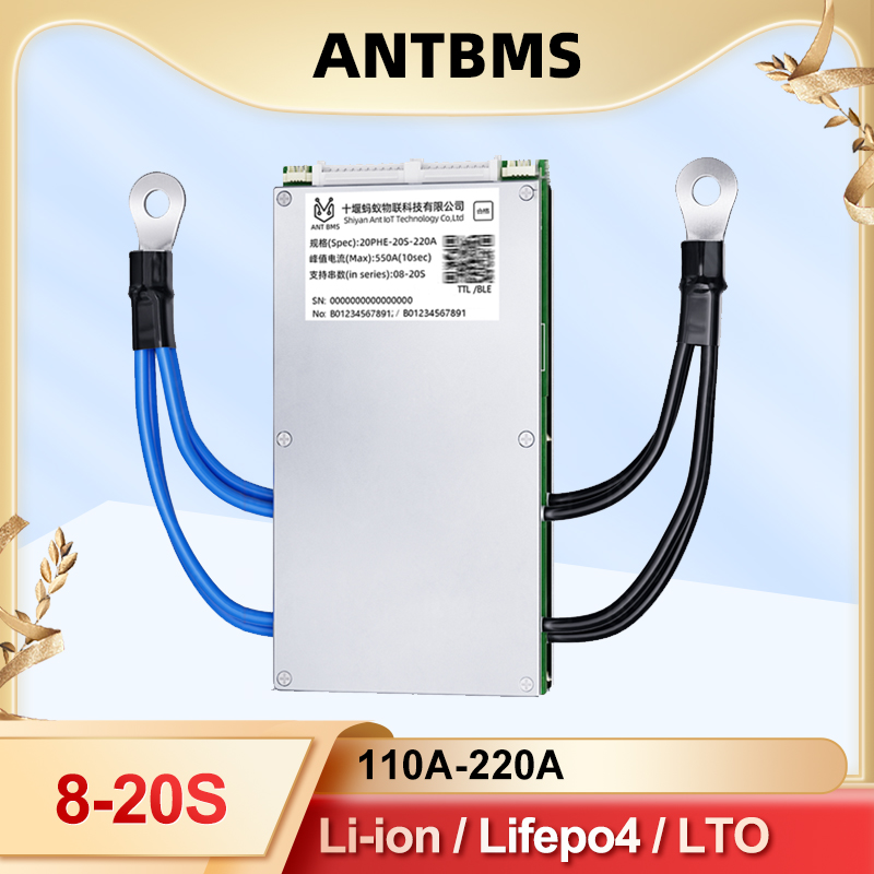 Smart Bms 72V 20S 150A Bluetooth - ANT Smart BMS 8S-20S с Wi-Fi