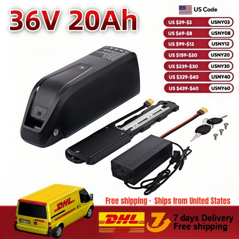 Ebike Battery 48V 20Ah Hailong - Аккумулятор Hailong для электровелосипедов 36В 48В