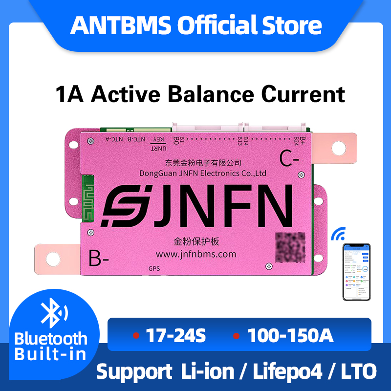 Smart Bms 72V 20S 150A Bluetooth - ANT BMS 1A Плата защиты литиевой