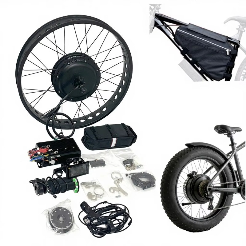 Комплект для переоборудования  – обзор и цена Fat Tire Ebike Conversion Kit 2000W