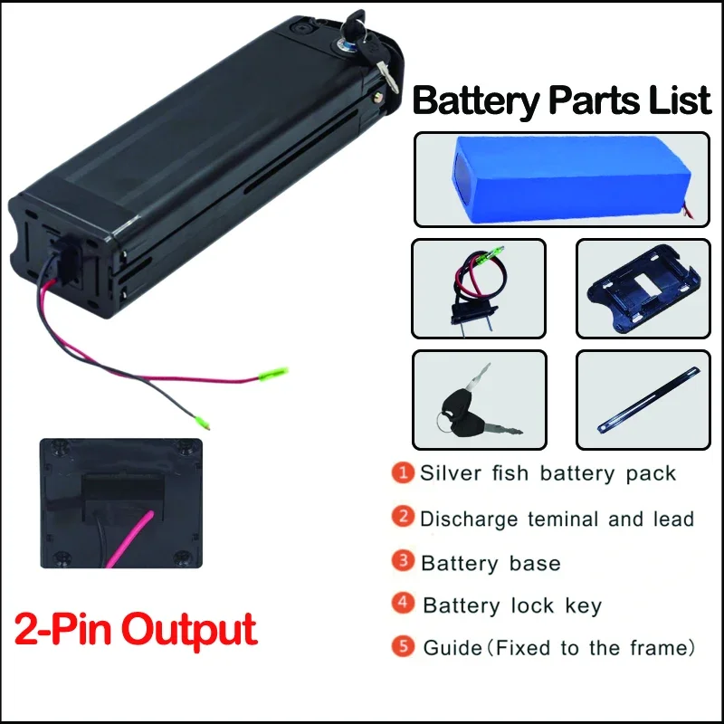 36v48v52v 60v 72v Bafang 1000w – обзор и цена Electric Bicycle Battery 72V 30Ah