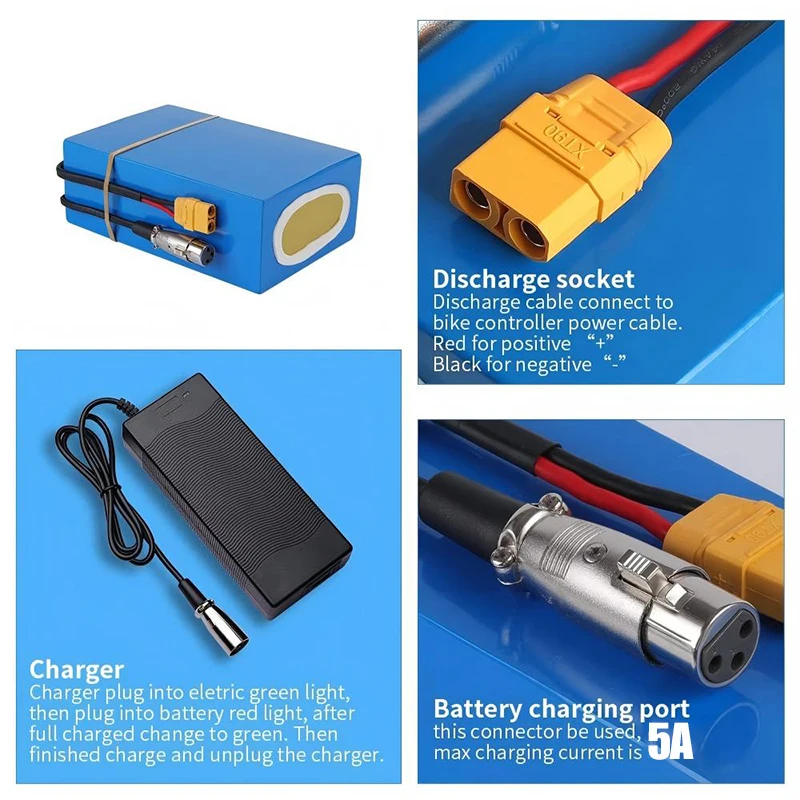 Электровелосипед 72В Cham-Ride – обзор и цена Electric Bicycle Battery 72V 30Ah