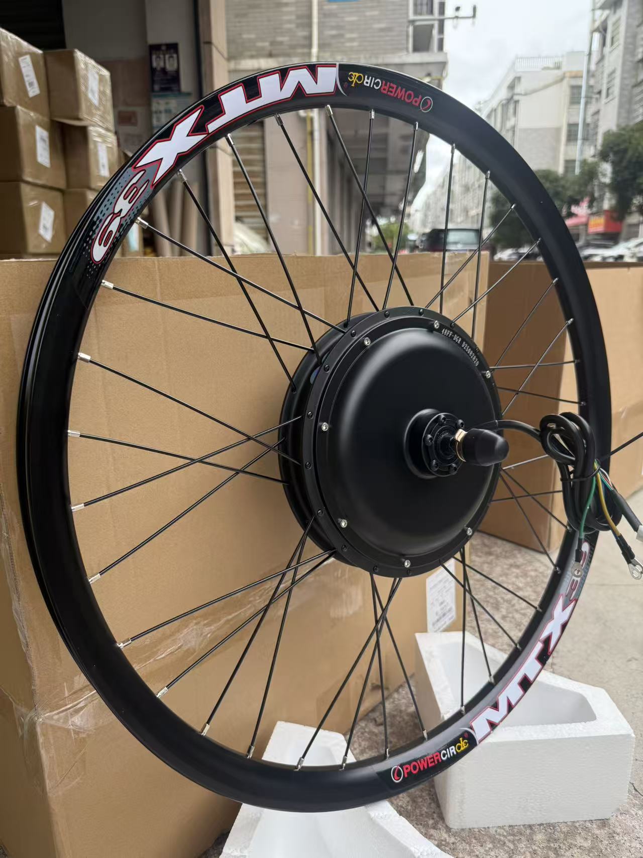 Новый комплект для переоборудо – обзор и цена 72V 5000W Hub Motor Kit