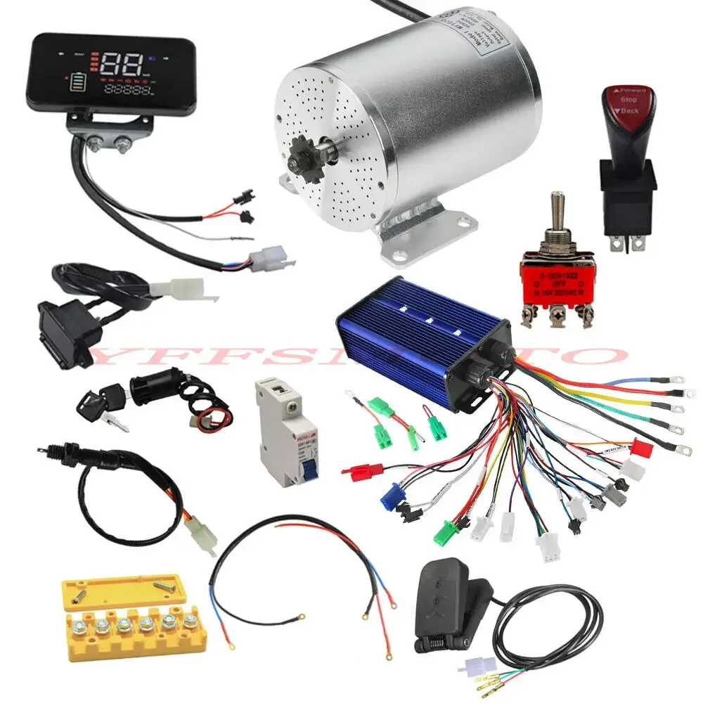 Бесщеточный двигатель 72 В 300 – обзор и цена Ebike Conversion Kit 72V 3000W