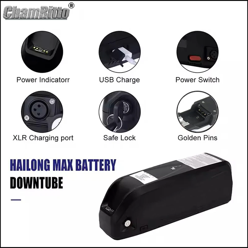Аккумулятор для электровелосип – обзор и цена Ebike Battery 48V 20Ah Hailong