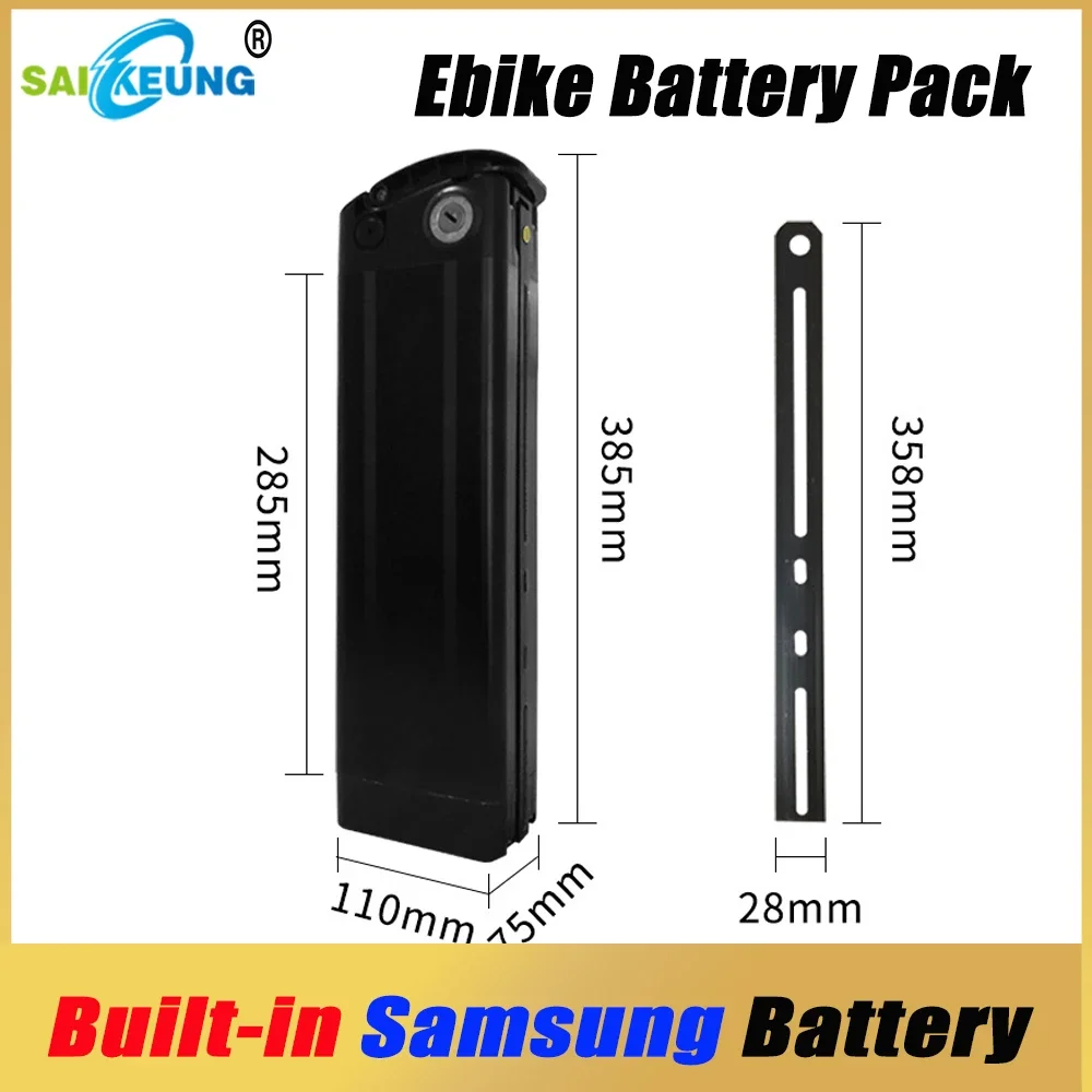 Электрический велосипед Silver – обзор и цена Ebike Battery 48V 20Ah Hailong