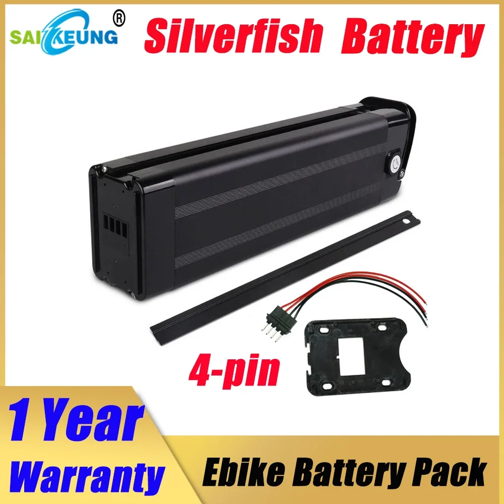 Электрический велосипед Silver – обзор и цена Ebike Battery 48V 20Ah Hailong
