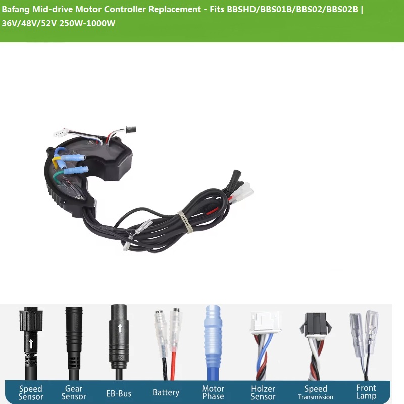 Контроллер для среднеприводног – обзор и цена Mid Drive Motor Kit 52V 1000W