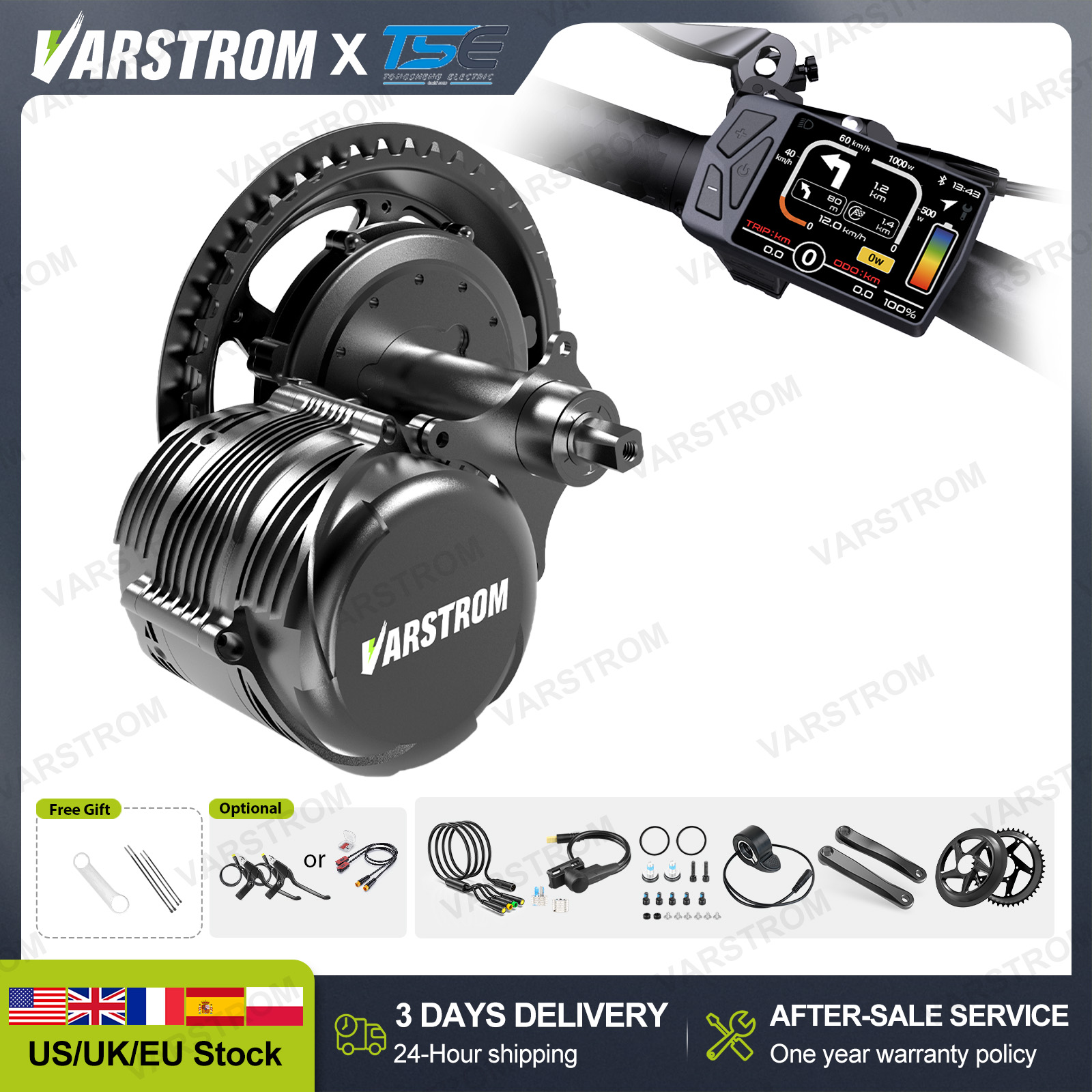 [Быстрая доставка по США за 3  – обзор и цена Tongsheng Tsdz2B Mid Drive Motor