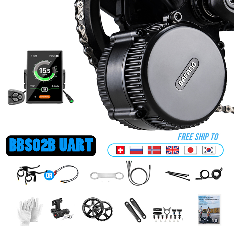 Набор для преобразования центр – обзор и цена Bafang Bbs02B 48V 750W Mid Drive Kit