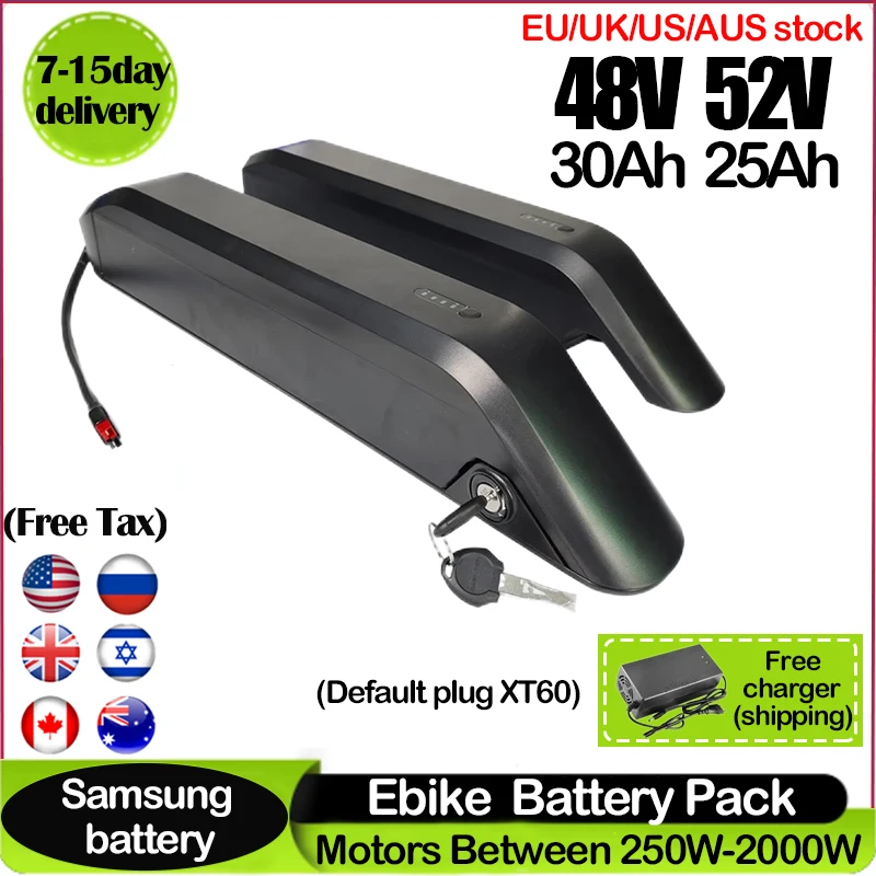 Оригинальный аккумулятор для э – обзор и цена Ebike Battery 48V 20Ah Hailong