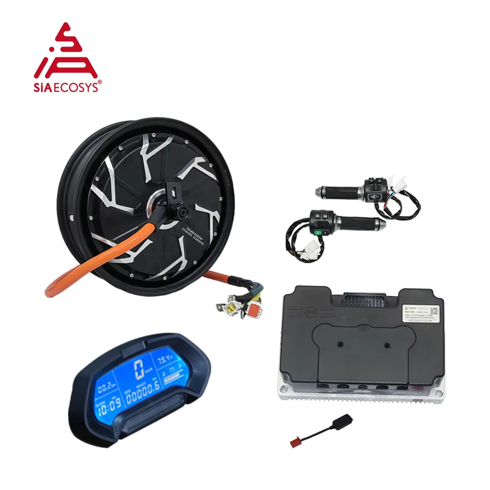 Двигатель QS 12*3,5 дюйма 5000 – обзор и цена 72V 5000W Hub Motor Kit