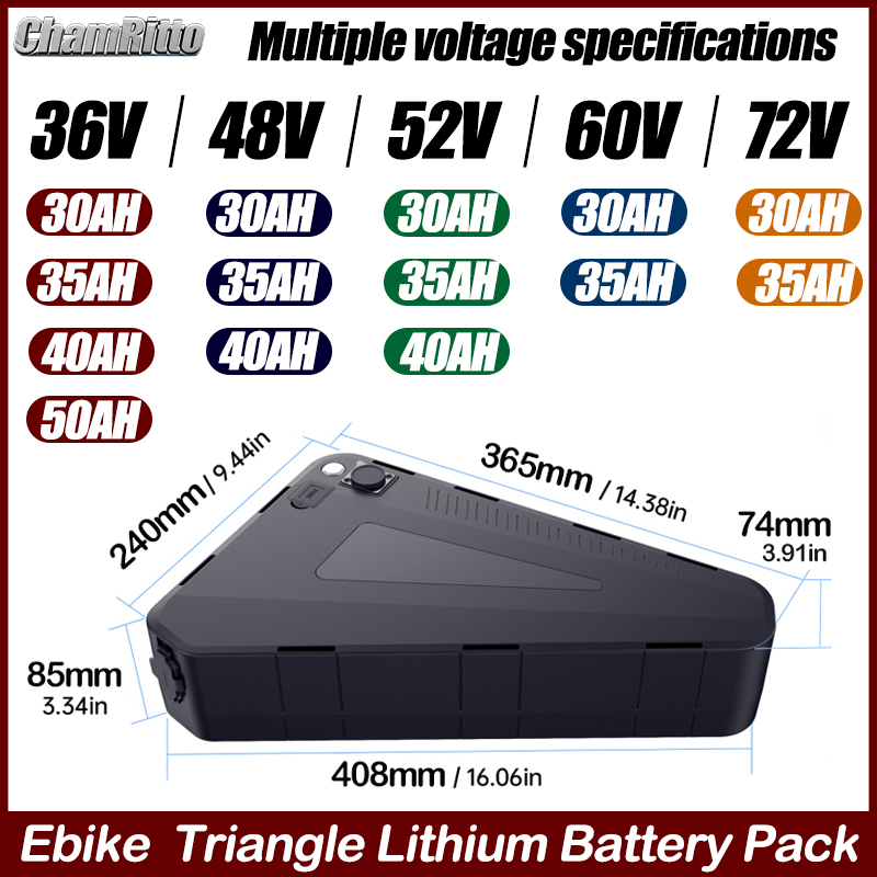 Электровелосипед 60В/72В 3000В – обзор и цена Electric Bicycle Battery 72V 30Ah