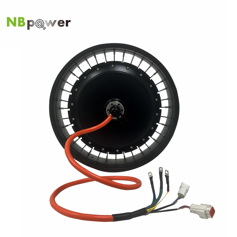 NBpower/QS273 40H 20x4/24x4/26 – обзор и цена 72V 5000W Hub Motor Kit