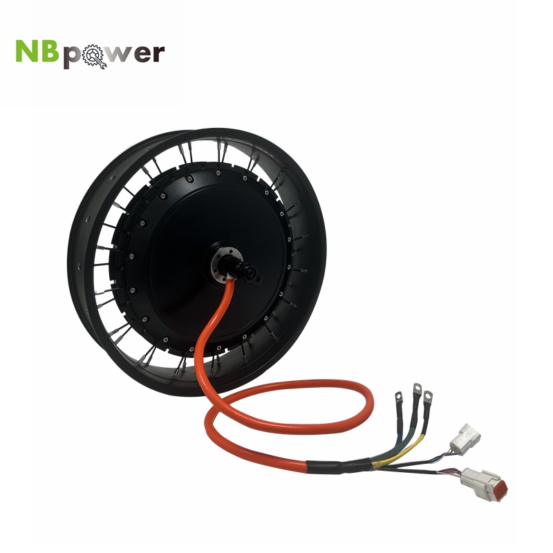 NBpower/QS273 40H 20x4/24x4/26 – обзор и цена 72V 5000W Hub Motor Kit